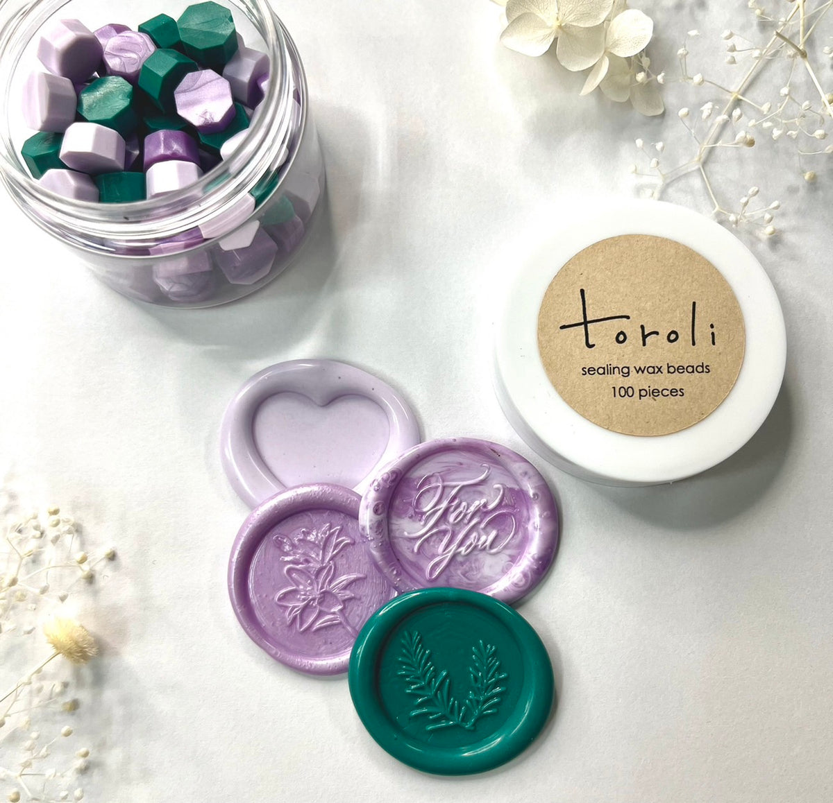 Wax Beads / Mix_12(紫陽花) – toroli