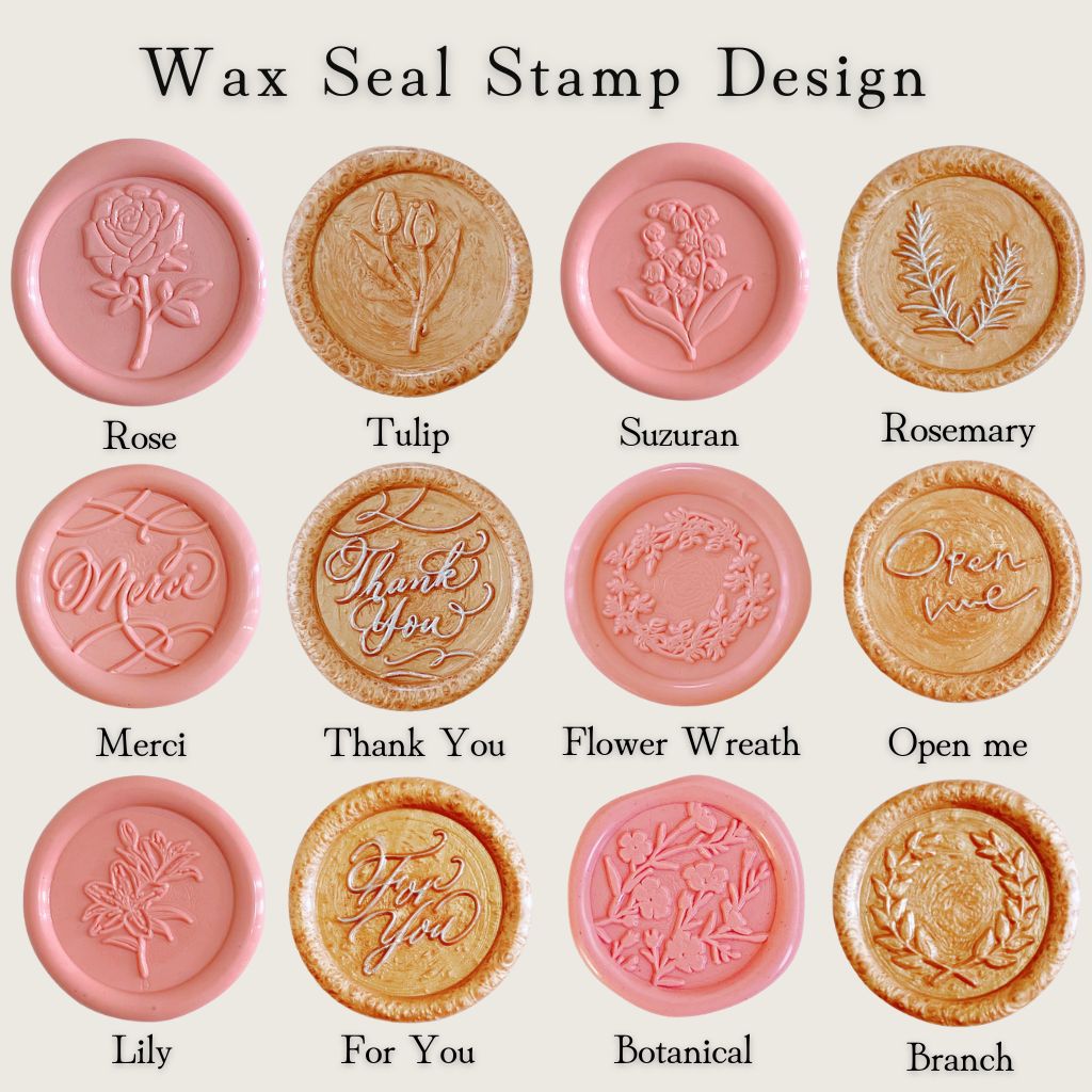 Wax Seal Stamp Set