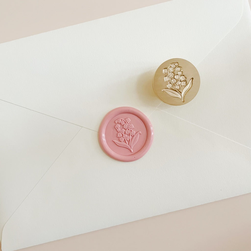 Wax Seal Stamp / Suzuran 【ハンドル付き】 – toroli Wax Seal Stamp / Suzuran 【ハンドル付き】 – toroli